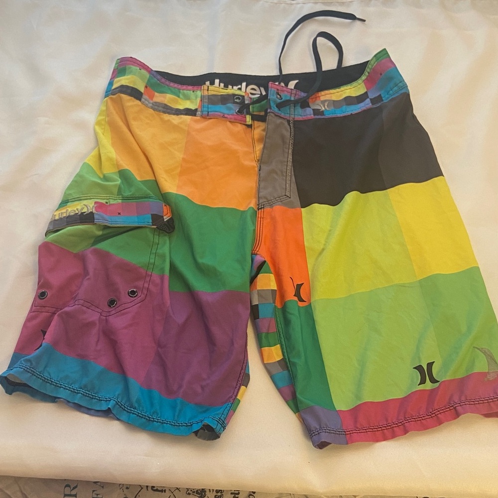 Hurley Men's Color-block board shorts
